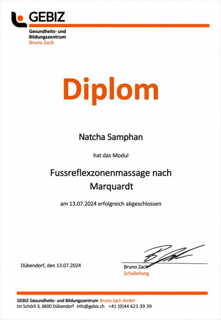 Thaimassage Basel | EMR anerkannt | ThaiVital 24 fussrefelxzonen_diplom_neu