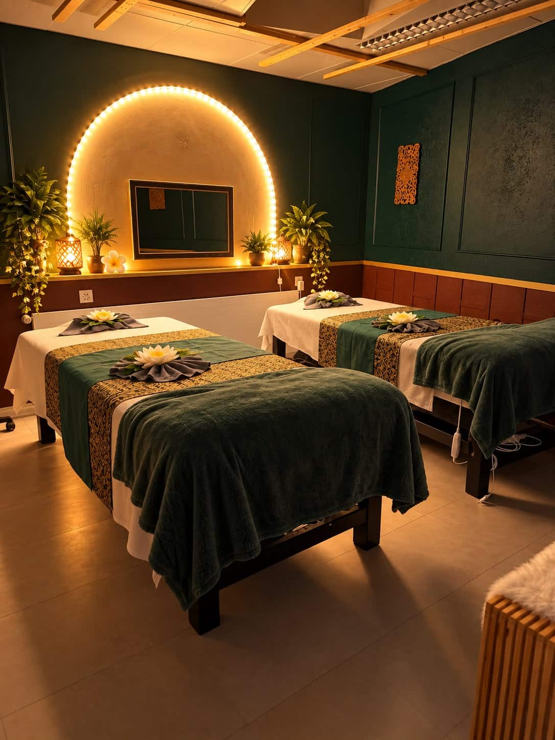 ThaiVital Studio mit zwei Massageplätzen